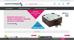 Desktop Screenshot of hidrotienda.com