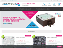 Tablet Screenshot of hidrotienda.com